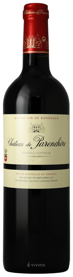 Chateau de Parenchere Bordeaux Superieur Red Bordeaux Blend 750ml Glass_bottle Wine Red Wine Drinkun.com