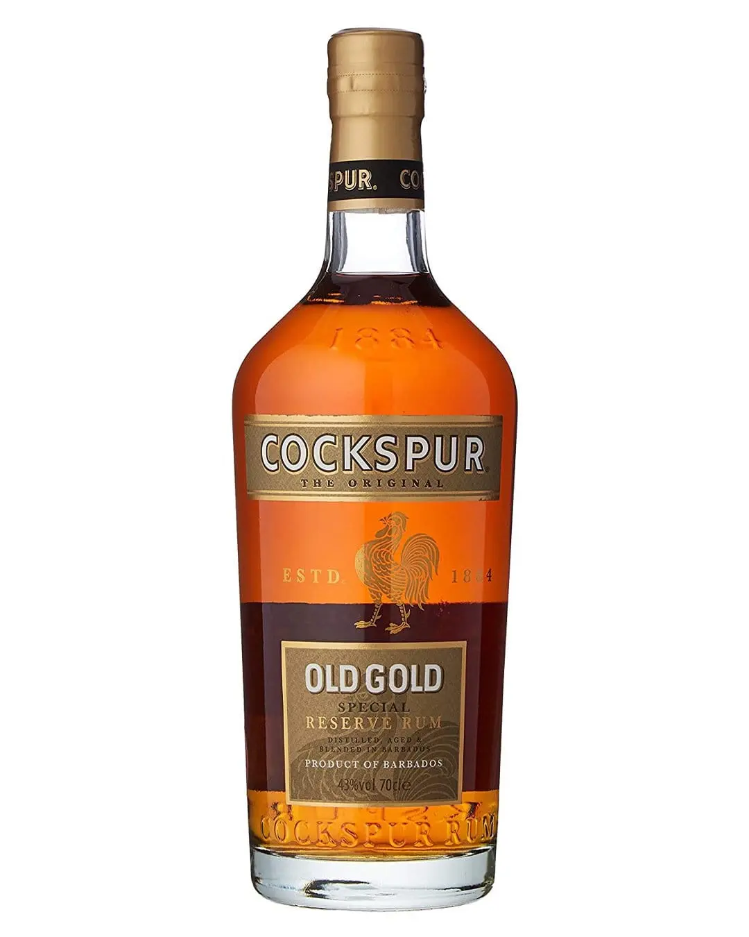 Cockspur Old Gold Rum 750ml Glass_bottle Liquor Rum Drinkun.com