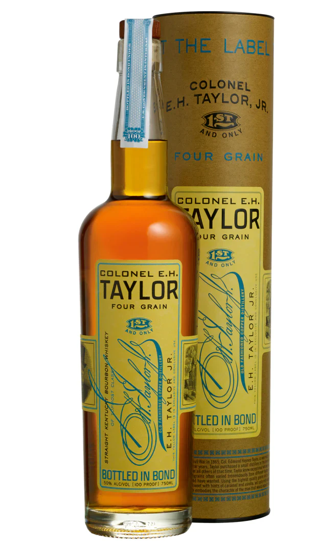Colonel E.H. Taylor Four Grain Straight Kentucky Bourbon Whiskey 750ml Glass_bottle Liquor Bourbon Whiskey Drinkun.com