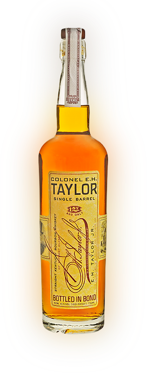 Colonel E.H. Taylor Seasoned Wood Kentucky Straight Bourbon Whiskey Bottled in Bond 750ml Glass_bottle Liquor Bourbon Whiskey Drinkun.com