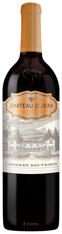 Chateau St. Jean Cabernet Sauvignon 750ml Glass_bottle Wine Red Wine Drinkun.com