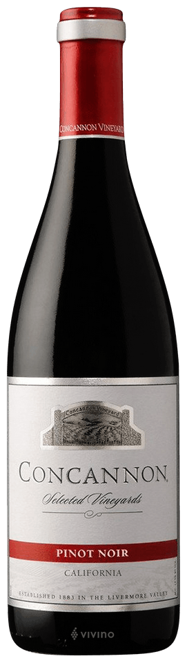 Concannon Vineyard Selected Vineyards Pinot Noir 750ml Glass_bottle Wine Red Wine Drinkun.com