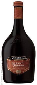 E&J Distillers Cask & Cream Caramel Temptation Liqueur 375ml Glass_bottle Liquor Liqueur Drinkun.com