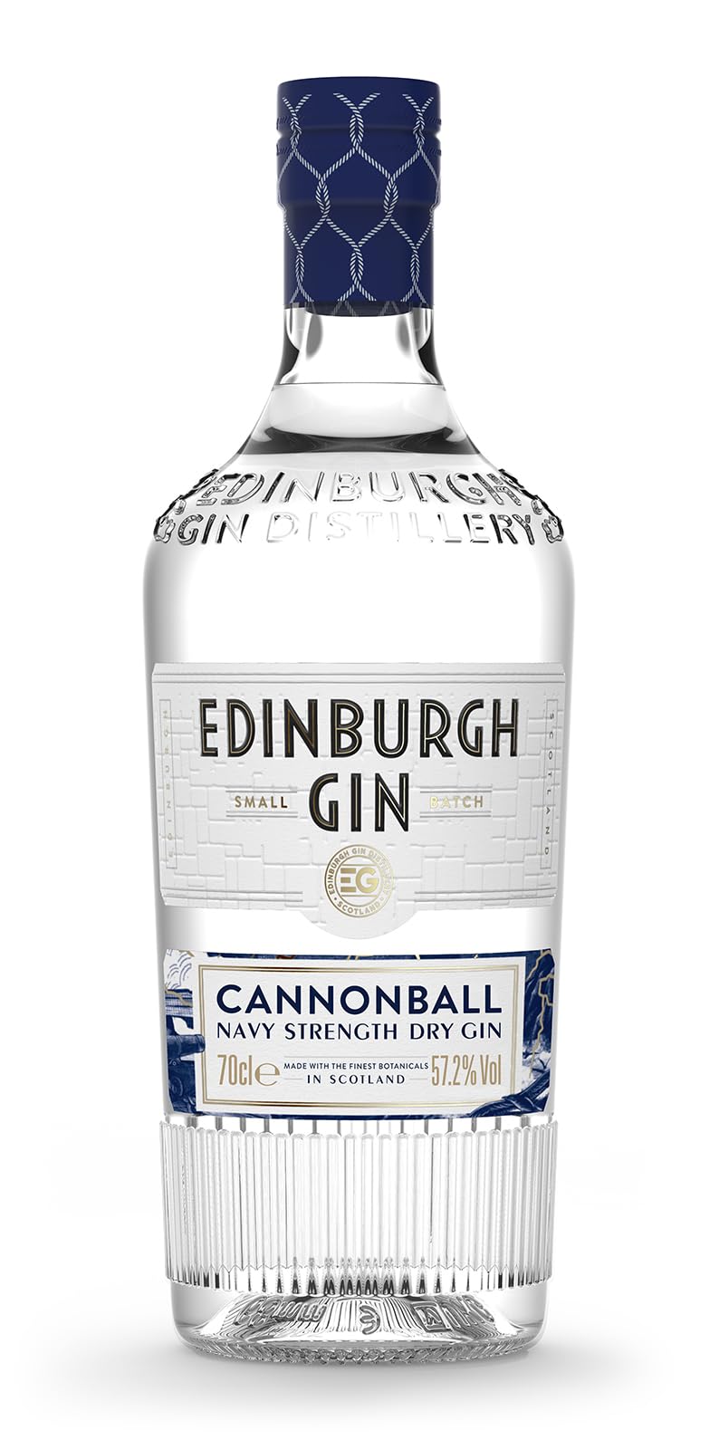Edinburgh Navy Strength Cannonball Gin 750ml Glass_bottle Liquor Gin Drinkun.com