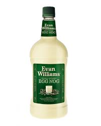 Evan Williams Egg Nog Liqueur 1.75l Glass_bottle Liquor Alcoholic Cocktails Drinkun.com