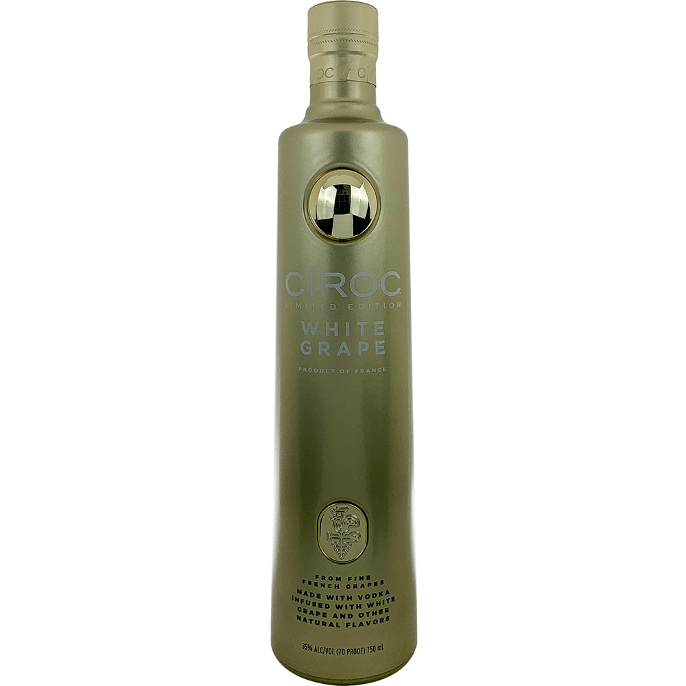 Ciroc White Grape Vodka 750ml Glass_bottle Liquor Vodka - Flavored Drinkun.com