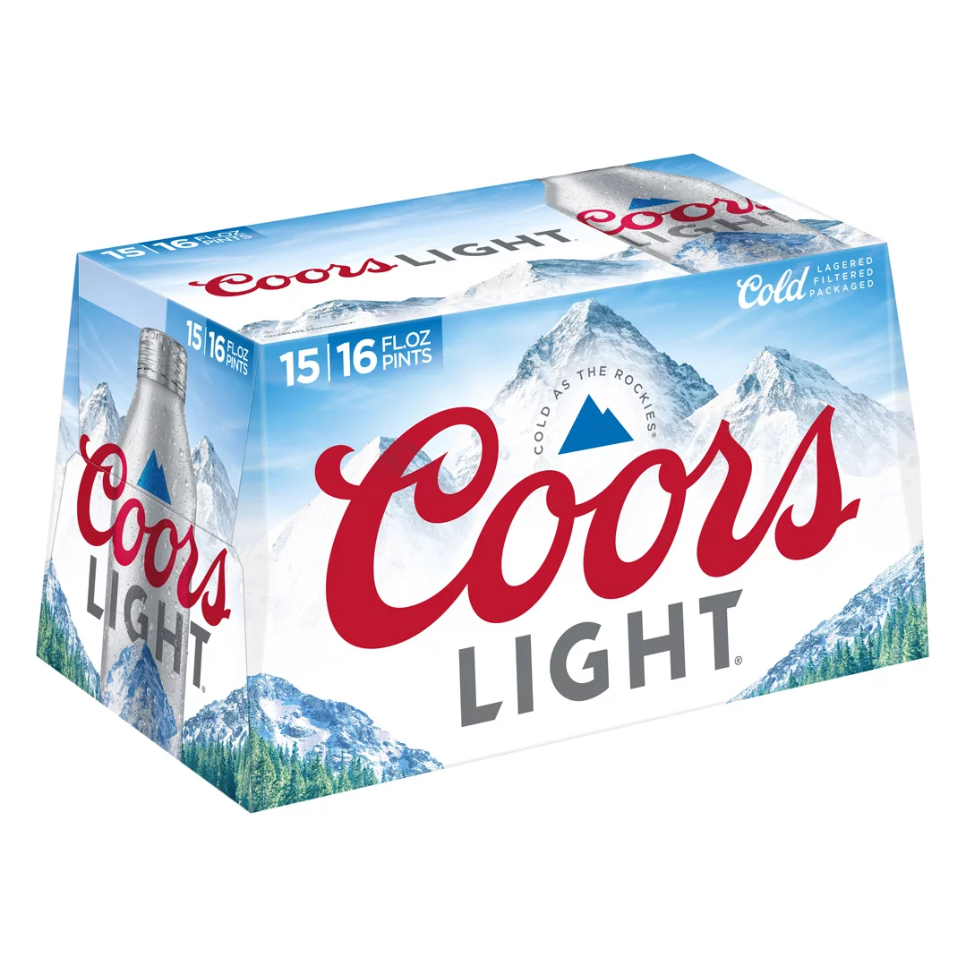 Coors Light 15X 16oz Aluminum_bottle Beer Imported Beer Drinkun.com