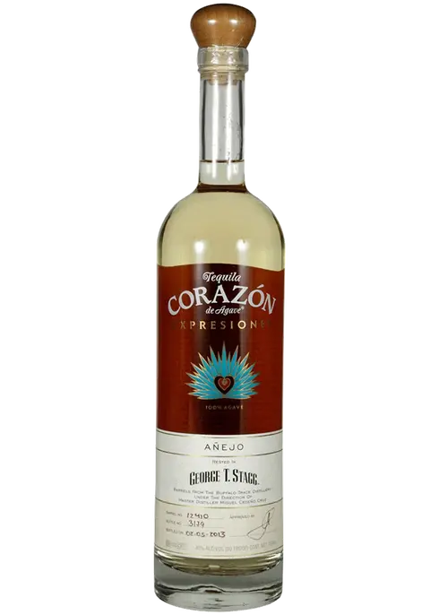 Corazon Expresiones George T. Stagg Anejo Tequila 750ml Glass_bottle Liquor Tequila Drinkun.com