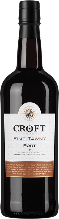 Croft Fine Tawny Porto Port Blend 750ml Glass_bottle Wine Port Wine Drinkun.com