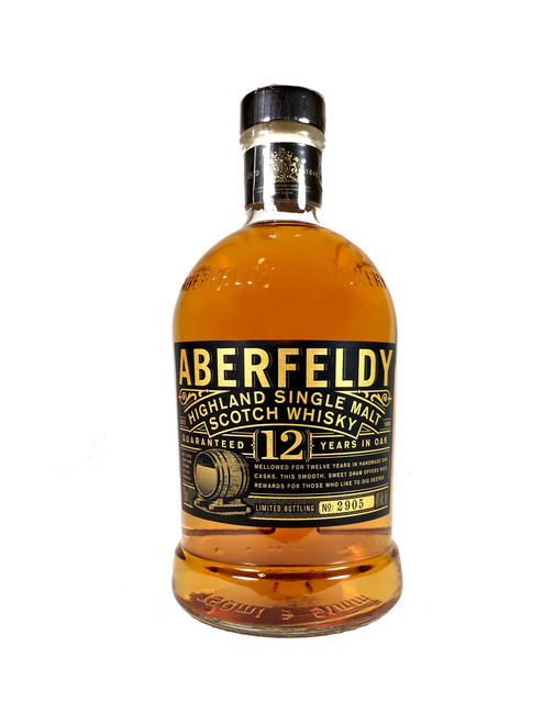 Aberfeldy Highland Single Malt Scotch Whisky 18 Year Finished in Tuscan Red Wine Casks 750ml Glass_bottle Liquor Scotch Whiskey Drinkun.com