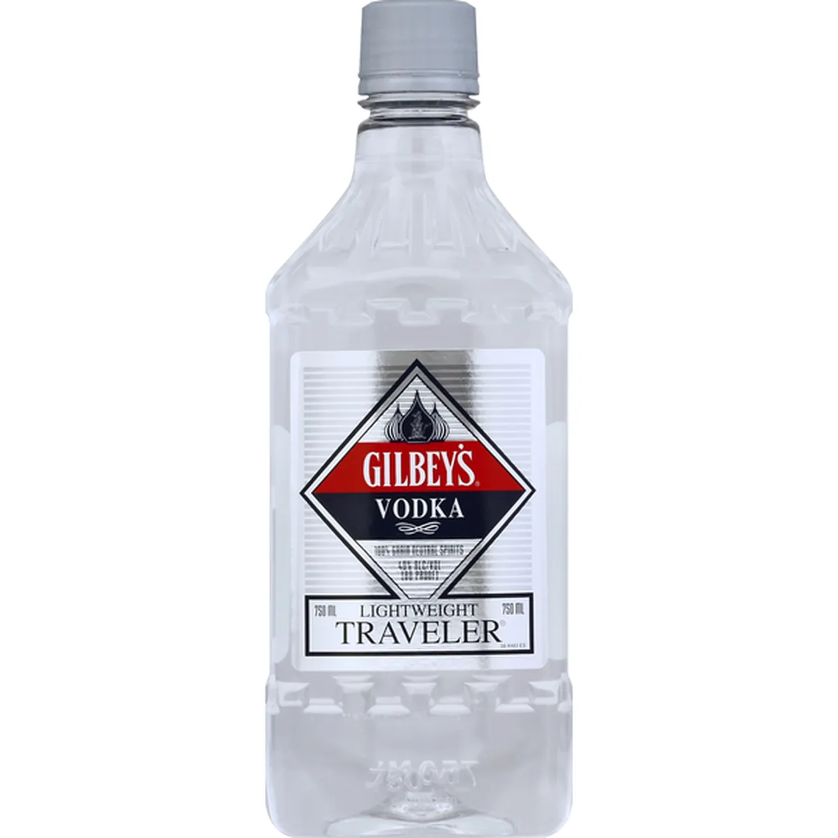 Gilbey's Vodka Traveler 750ml Plastic_bottle Liquor Vodka Drinkun.com