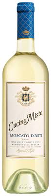 Cucina Mista Moscato d'Asti Moscato 750ml Glass_bottle Wine Sparkling Wine Drinkun.com