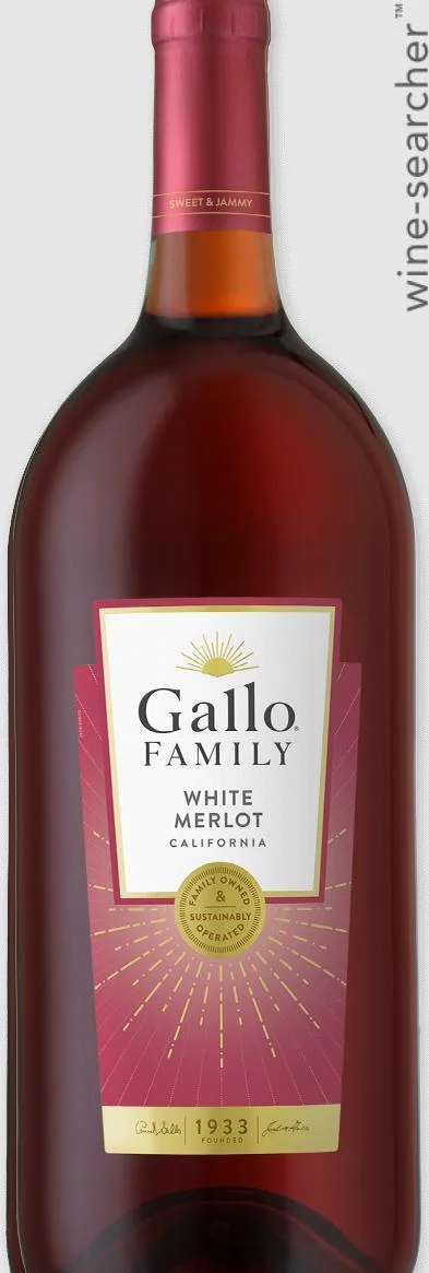 Ernest & Julio Gallo Twin Valley White Merlot 1.5l Glass_bottle Wine Blush Wine Drinkun.com