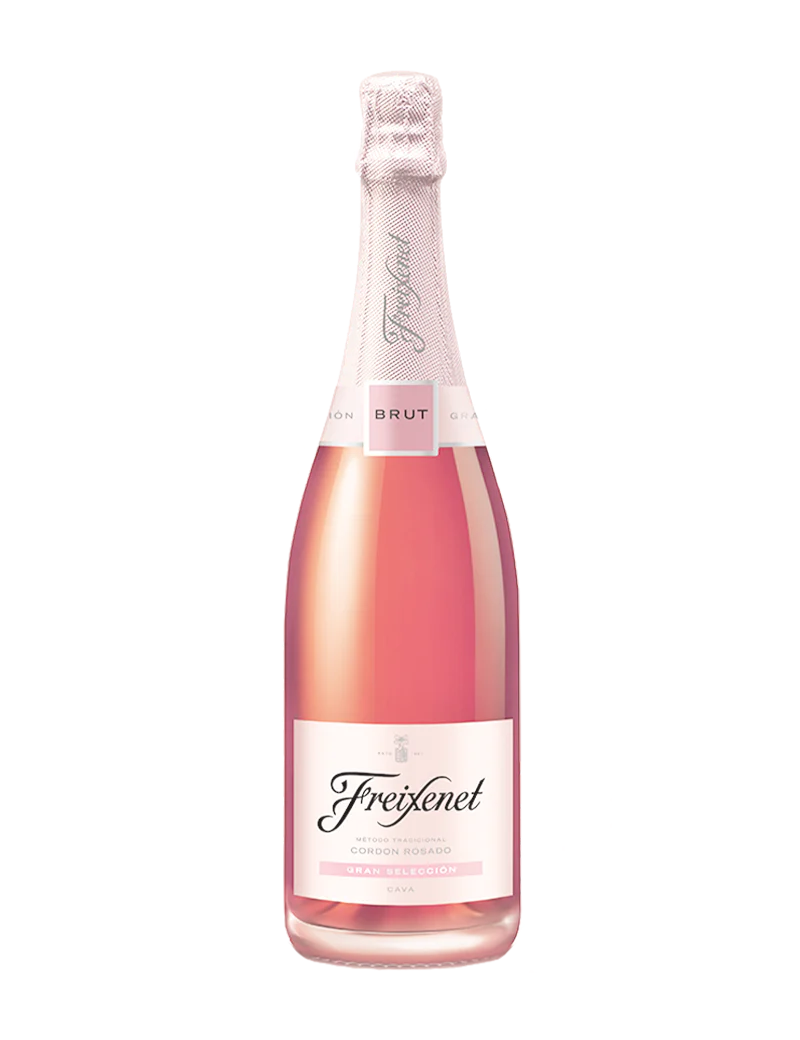 Freixenet Cordon Rosado Champagne Blend 750ml Glass_bottle Wine Sparkling Wine Drinkun.com