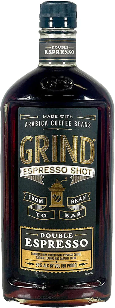 Grind Espresso Shot Double Espresso Rum 750ml Glass_bottle Liquor Rum - Flavored Drinkun.com