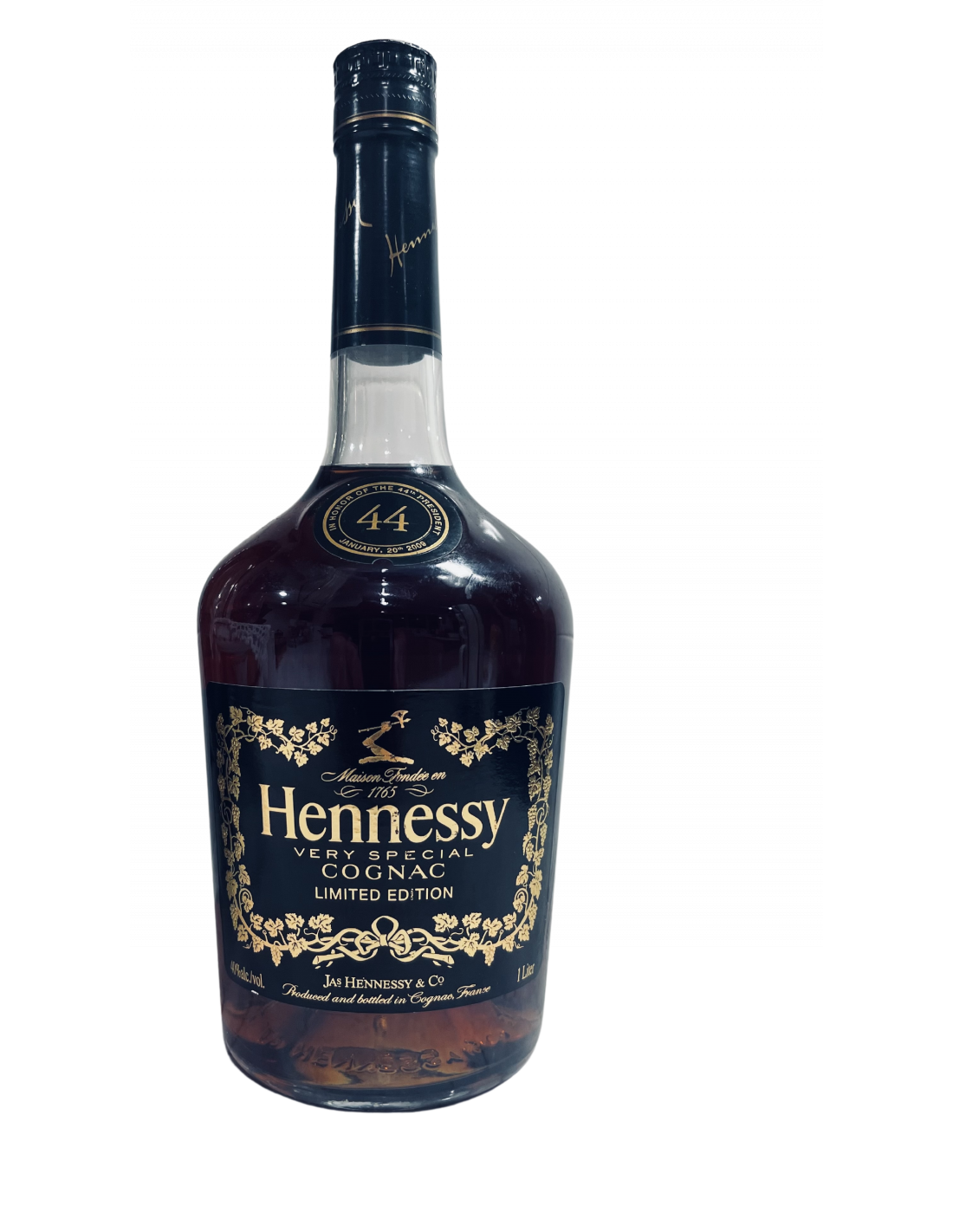 Hennessy Very Special Cognac Limited Edition 44th President 1l Glass_bottle Liquor Cognac Drinkun.com