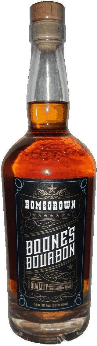 Homegrown Boone's Bourbon American Bourbon Whiskey 750ml Glass_bottle Liquor Bourbon Whiskey Drinkun.com