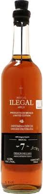 Ilegal Mezcal Anejo French Oak Casks 7 Year 750ml Glass_bottle Liquor Mezcal Drinkun.com