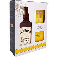 Jack Daniel's Tennessee Honey Liqueur Gift Set 750ml Glass_bottle Liquor Gift Set Drinkun.com