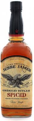 Jesse James America's Outlaw Spiced Whiskey 750ml Glass_bottle Liquor American Whiskey - Flavored Drinkun.com