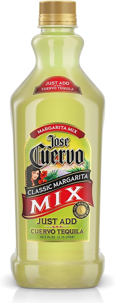 Jose Cuervo Light Margarita Mix 1.75oz Glass_bottle Liquor Mixers Drinkun.com