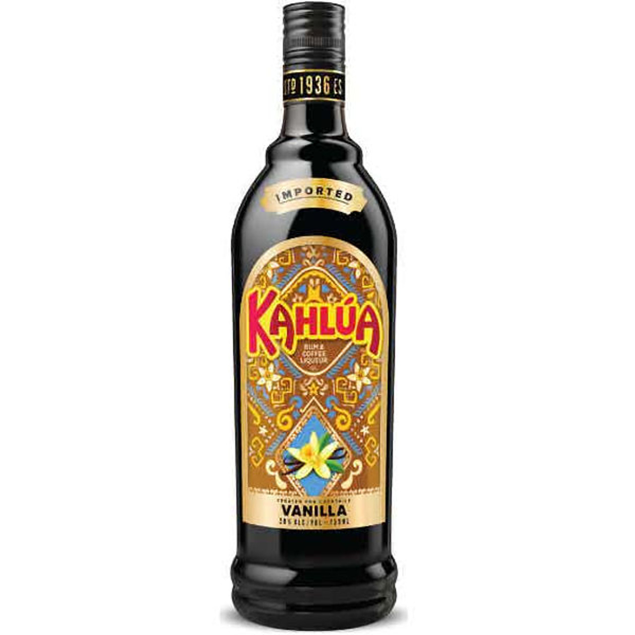 Kahlua French Vanilla Coffee Liqueur 750ml Glass_bottle Liquor Liqueur Drinkun.com