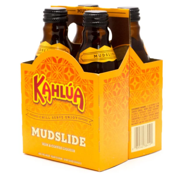 Kahlua Mudslide 4 Pack 800ml Glass_bottle Liquor Alcoholic Cocktails Drinkun.com