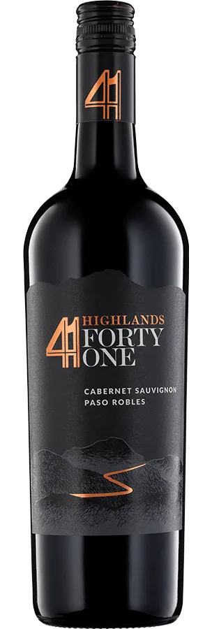 Highlands 41 Forty One Paso Robles Cabernet Sauvignon 750ml Screw_cap_bottle Wine Red Wine Drinkun.com
