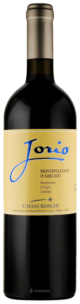Jorio Montepulciano d'Abruzzo Montepulciano 750ml Glass_bottle Wine Red Wine Drinkun.com