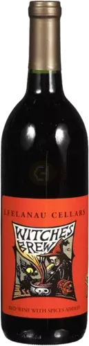 Leelanau Cellars Witches Brew Red Wine with Spices 750ml Glass_bottle Wine Flavored Wine Drinkun.com