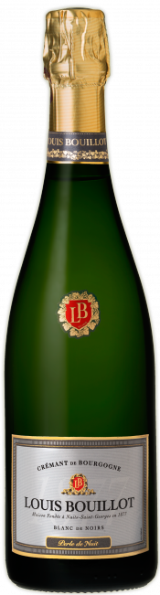 Louis Bouillot Blanc de Noirs Brut Perle de Nuit Cremant de Bourgogne Pinot Noir 750ml Glass_bottle Wine Sparkling Wine Drinkun.com