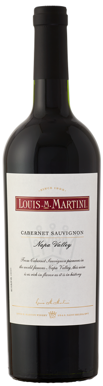 Louis M. Martini Napa Valley Cabernet Sauvignon 750ml Glass_bottle Wine Red Wine Drinkun.com