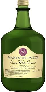 Manischewitz Cream White Concord White Table Wine 3l Glass_bottle Wine White Wine Drinkun.com