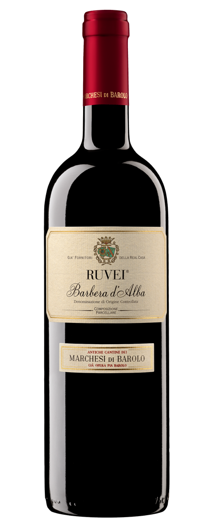 Marchesi di Barolo Ruvei Barbera d'Alba Barbera 750ml Glass_bottle Wine Red Wine Drinkun.com
