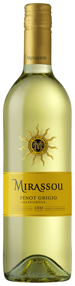 Mirassou Winery Pinot Grigio 750ml Glass_bottle Wine White Wine Drinkun.com