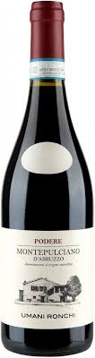 Podere Montepulciano d'Abruzzo Montepulciano 750ml Glass_bottle Wine Red Wine Drinkun.com