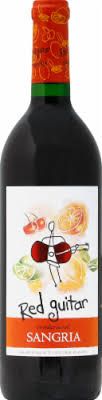 Red Guitar Sangria Red Wine Blend 750ml Glass_bottle Wine Red Wine Drinkun.com