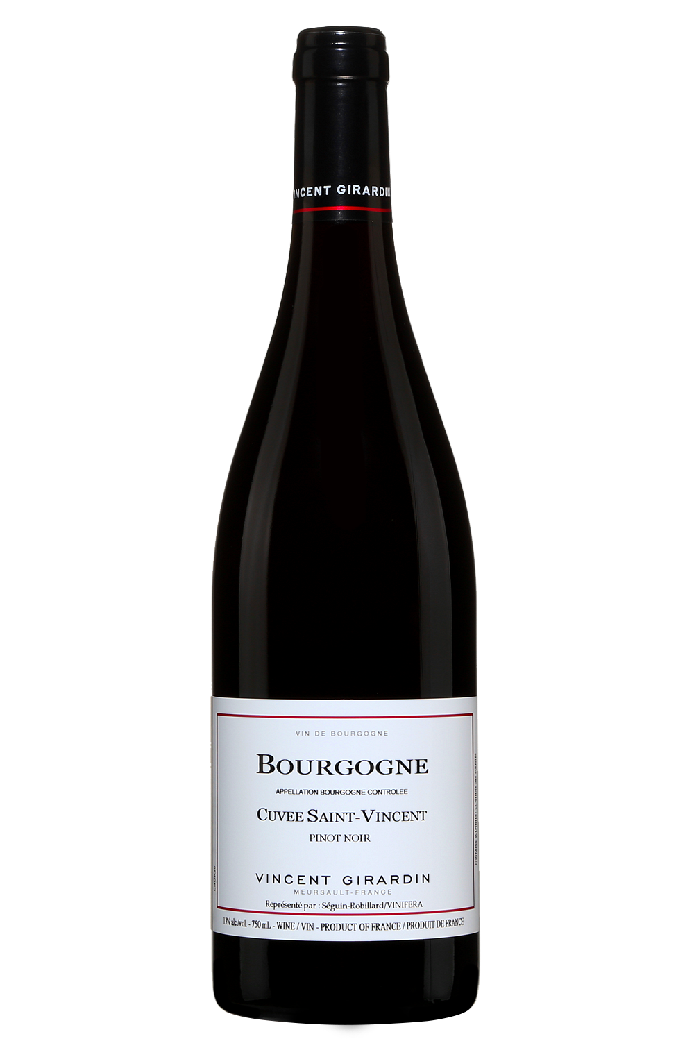 Vincent Girardin Bourgogne Cuvee Saint-Vincent Rouge Pinot Noir 750ml Glass_bottle Wine Red Wine Drinkun.com