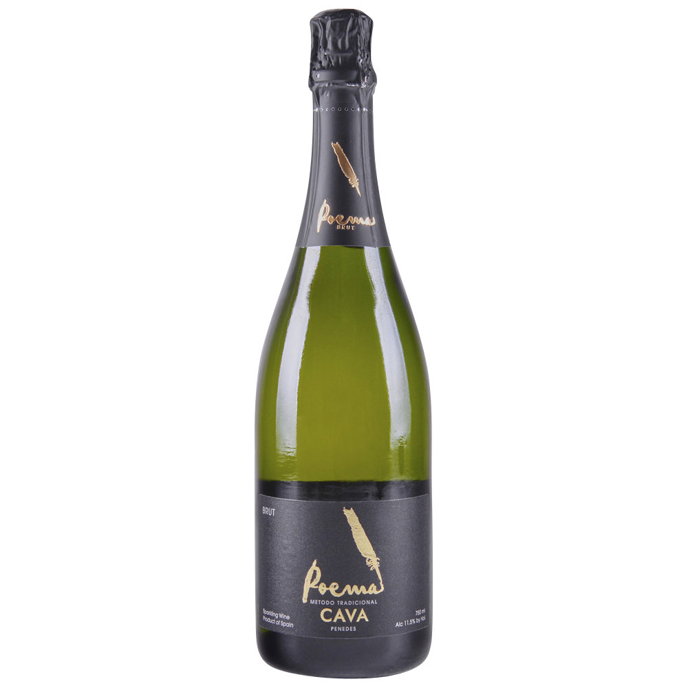 Poema Brut Cava Macabeo - Xarello - Parellada 750ml Glass_bottle Wine Sparkling Wine Drinkun.com