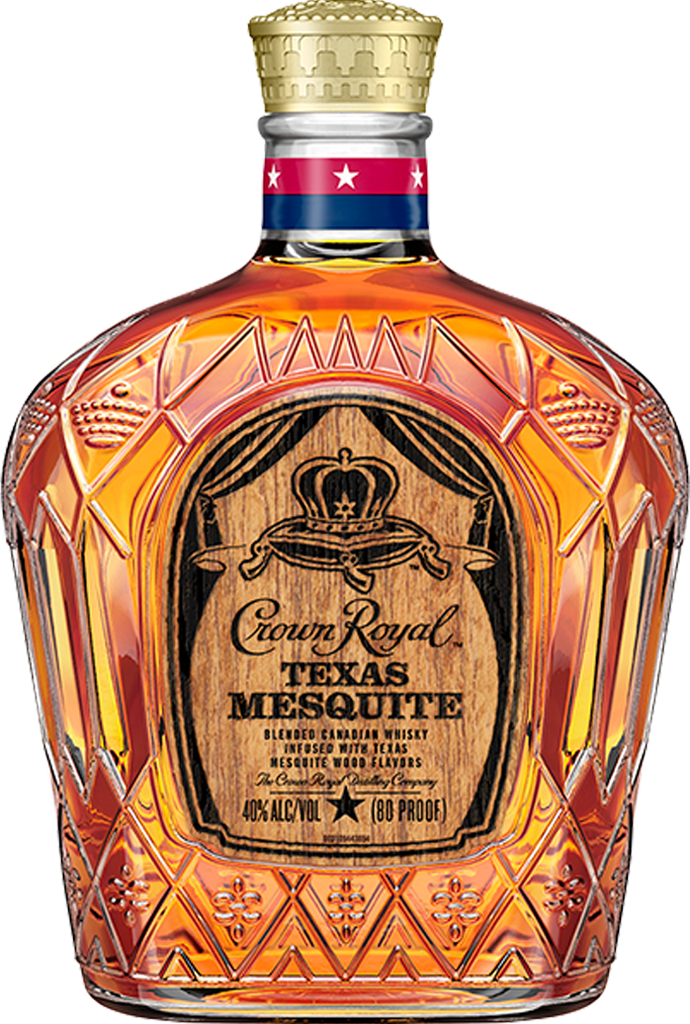 Crown Royal Texas Mesquite Blended Canadian Whiskey 750ml Glass_bottle Liquor Blended Canadian Whiskey Drinkun.com