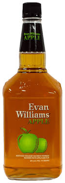 Evan Williams Kentucky Straight Bourbon Whiskey blended with Apple Liqueur 1.75l Glass_bottle Liquor Bourbon Whiskey - Flavored Drinkun.com