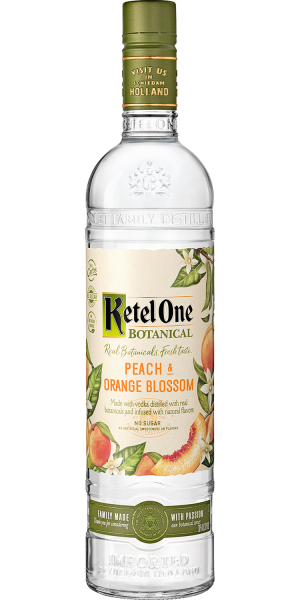 Ketel One Botanical Peach & Orange Blossom Vodka 750ml Glass_bottle Liquor Vodka - Flavored Drinkun.com