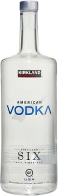 Kirkland Signature Six Times Distilled Vodka 1.75l Glass_bottle Liquor Vodka Drinkun.com