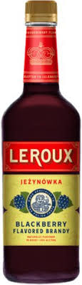 Leroux Jezynowka (Polish) Blackberry Brandy 1l Glass_bottle Liquor Brandy - Flavored Drinkun.com