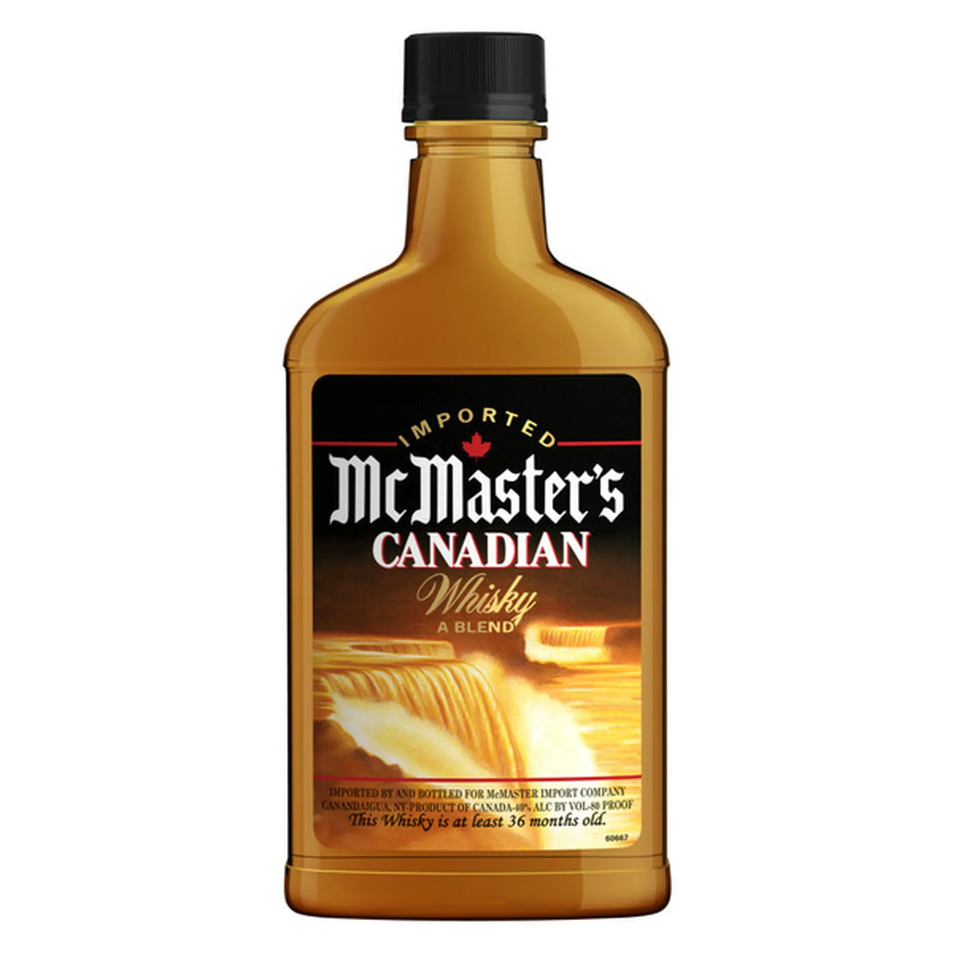 McMaster's Canadian Whisky A Blend 375ml Glass_bottle Liquor Blended Canadian Whiskey Drinkun.com