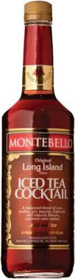 Montebello Long Island Iced Tea Cocktail Peach 750ml Plastic_bottle Liquor Alcoholic Cocktails Drinkun.com
