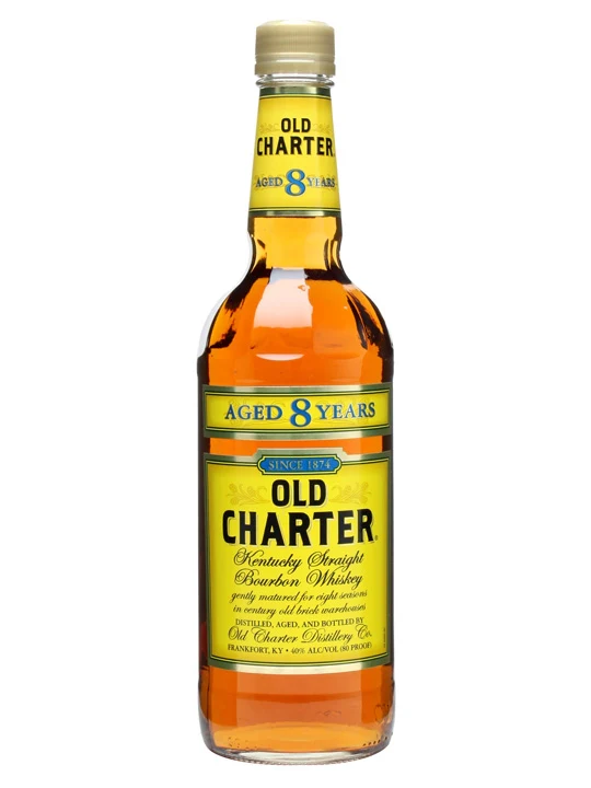 Old Charter Kentucky Straight Bourbon Whiskey 8 Year 750ml Glass_bottle Liquor Bourbon Whiskey Drinkun.com