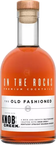 On the Rocks The Old Fashioned crafted with Knob Creek 750ml Glass_bottle Liquor Alcoholic Cocktails Drinkun.com