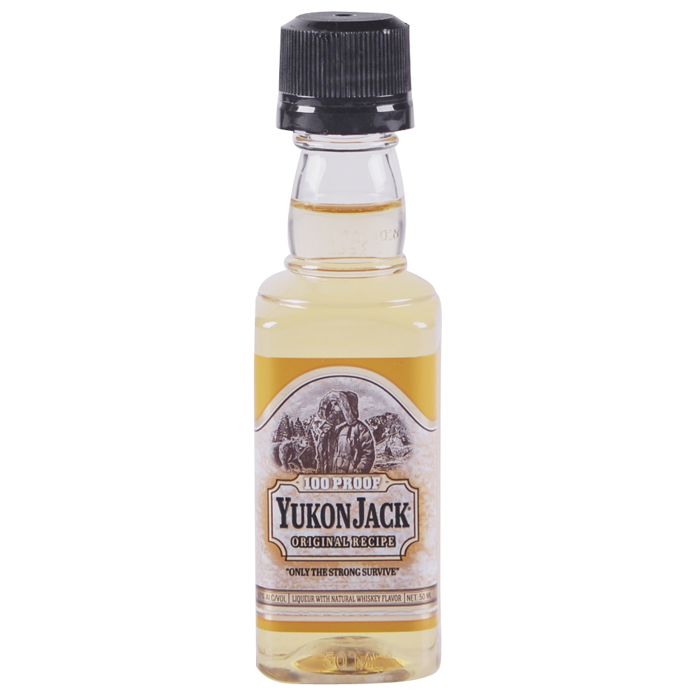Yukon Jack Honey Canadian Whisky 50ml Plastic_bottle Liquor Canadian Whiskey - Flavored Drinkun.com