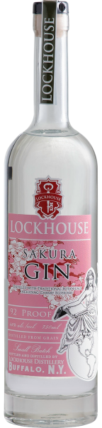 Lockhouse Sakura Gin 750ml Glass_bottle Liquor Gin Drinkun.com